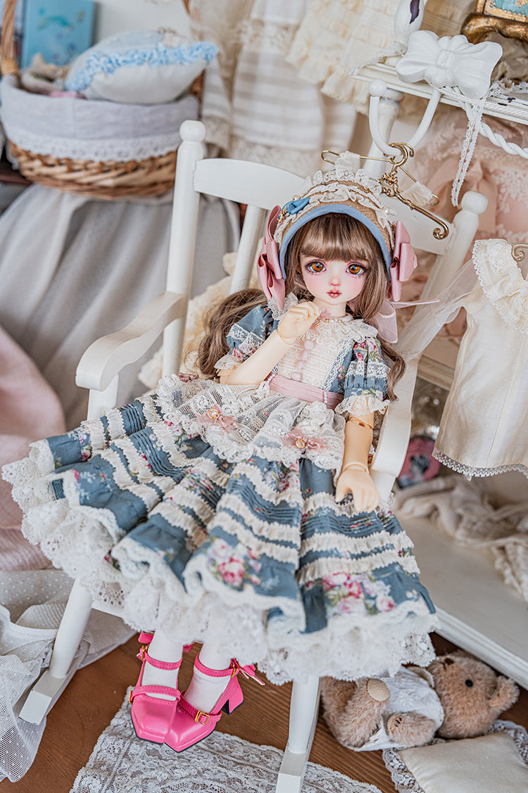 【1/4 doll moveable foot/MDD】Mary Jane Shoes 4.0