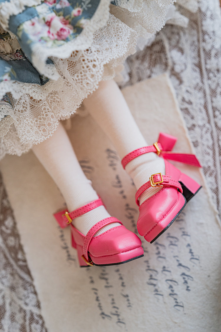 【1/4 doll moveable foot/MDD】Mary Jane Shoes 4.0