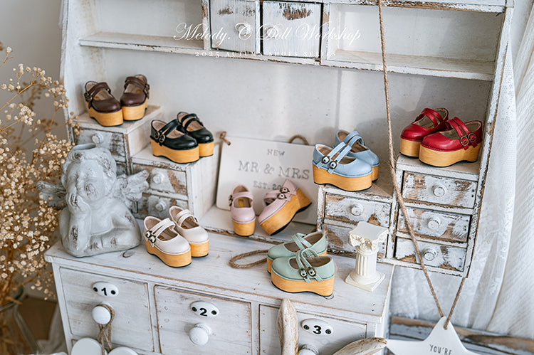 【SDM/MDD】Two Belt Platform lolita Shoes