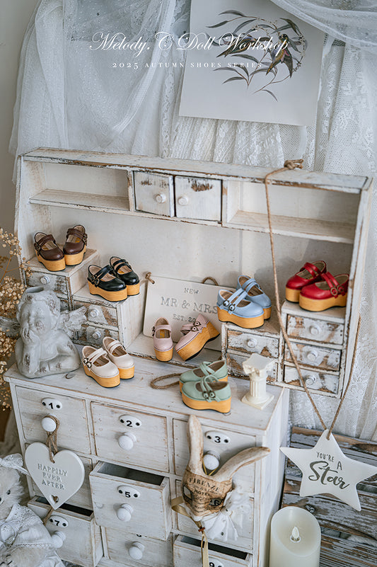 【SDM/MDD】Two Belt Platform lolita Shoes