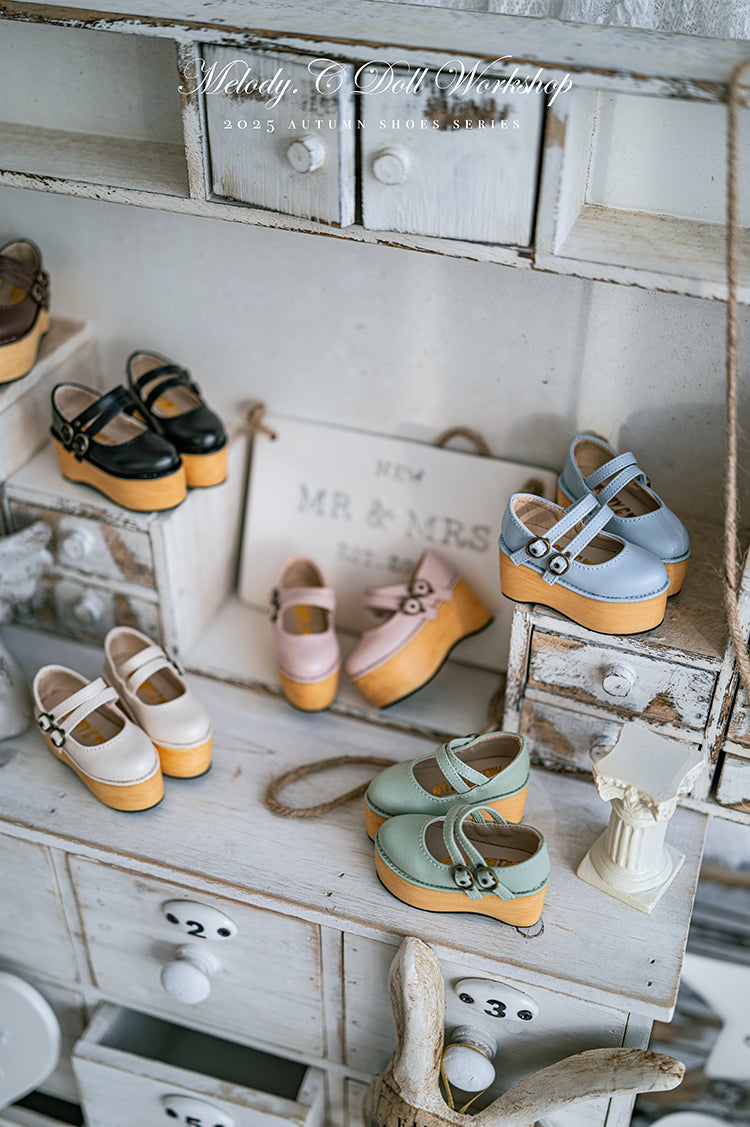 【SDM/MDD】Two Belt Platform lolita Shoes