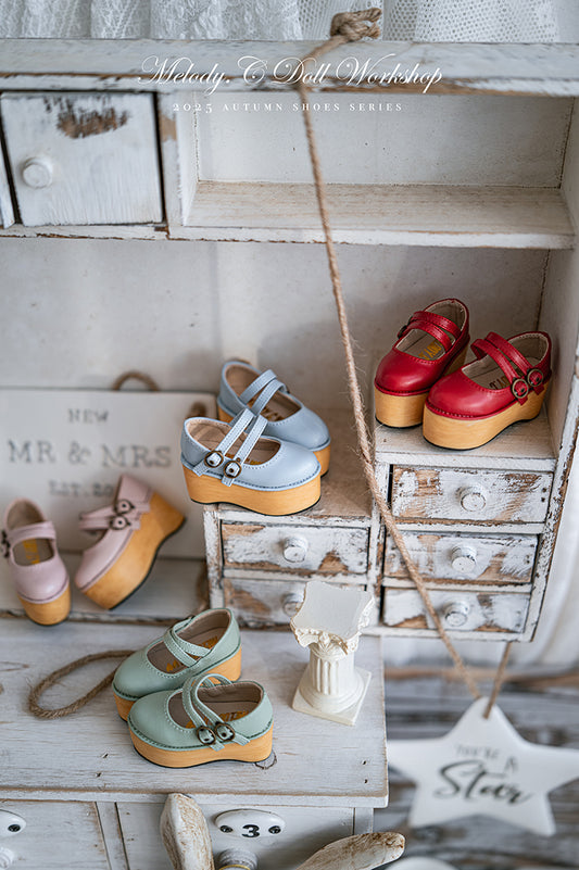 【SDM/MDD】Two Belt Platform lolita Shoes