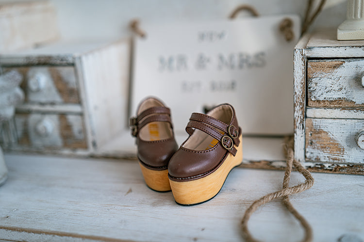 【SDM/MDD】Two Belt Platform lolita Shoes