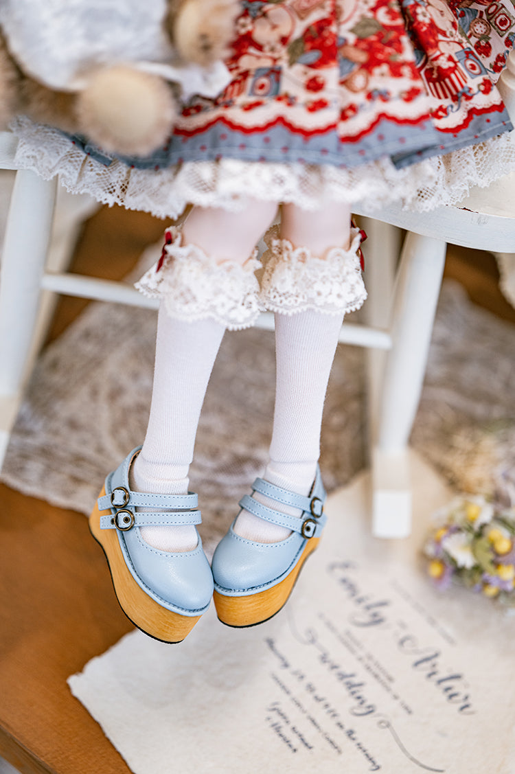 【SDM/MDD】Two Belt Platform lolita Shoes