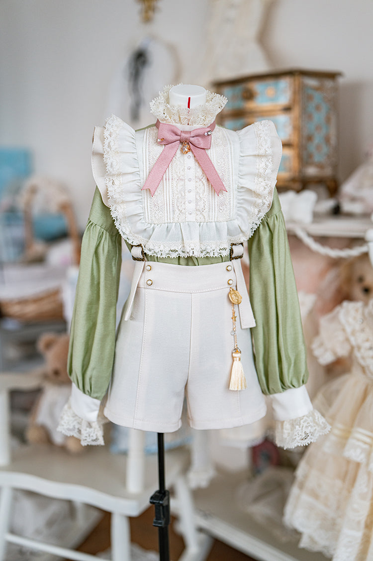 【SD13~SD17boy】 rose garden 3.0 suspender short pants