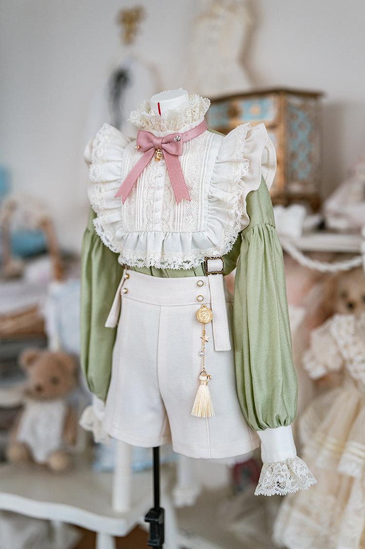 【SD13~SD17boy】 rose garden 3.0 suspender short pants