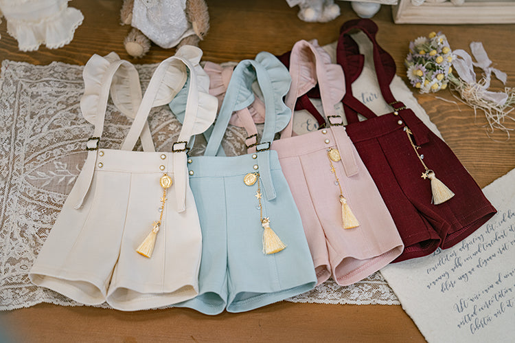 【SD13~SD17boy】 rose garden 3.0 suspender short pants