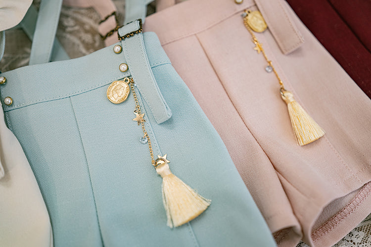 【SD13~SD17boy】 rose garden 3.0 suspender short pants