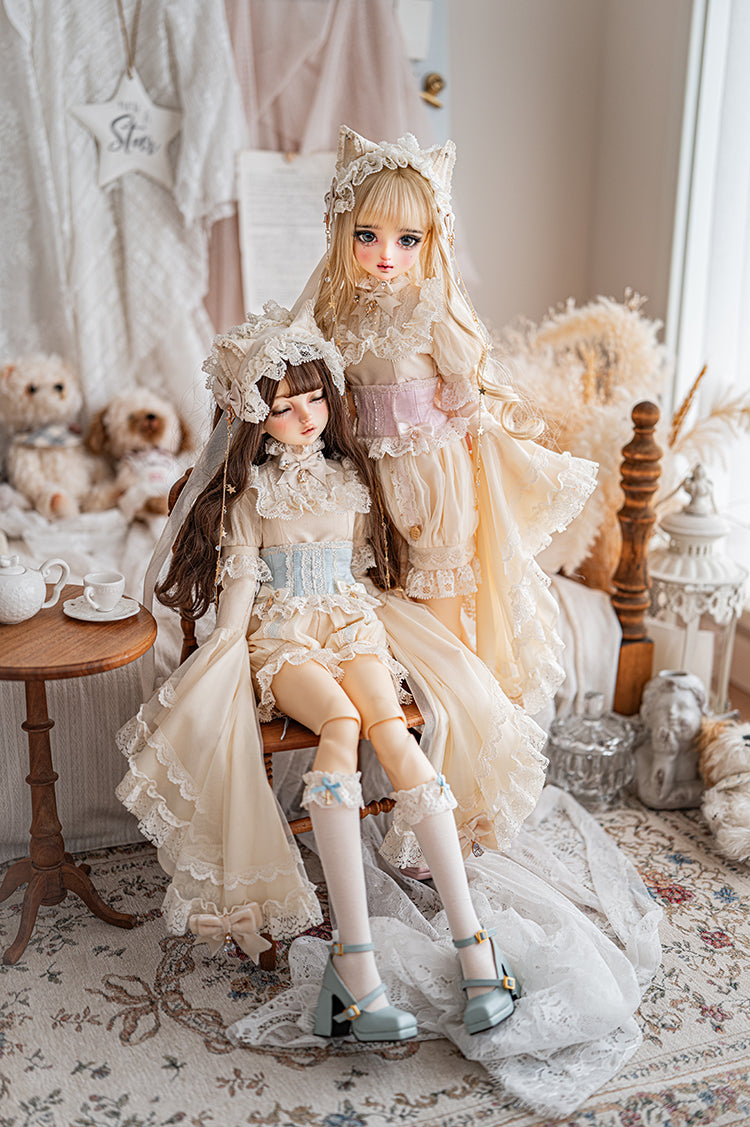 【SD/DD~SDgr girl】Glass Doll drawers set