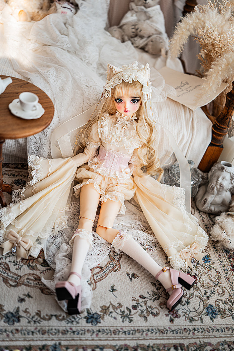 【SD/DD~SDgr girl】Glass Doll drawers set