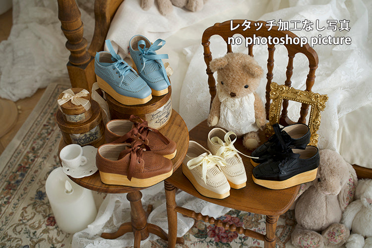 【SD/DD~SD17】Vintage Wood Sole Shoes