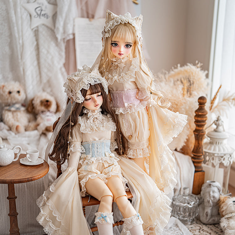 【SD/DD~SDgr girl】Glass Doll drawers set