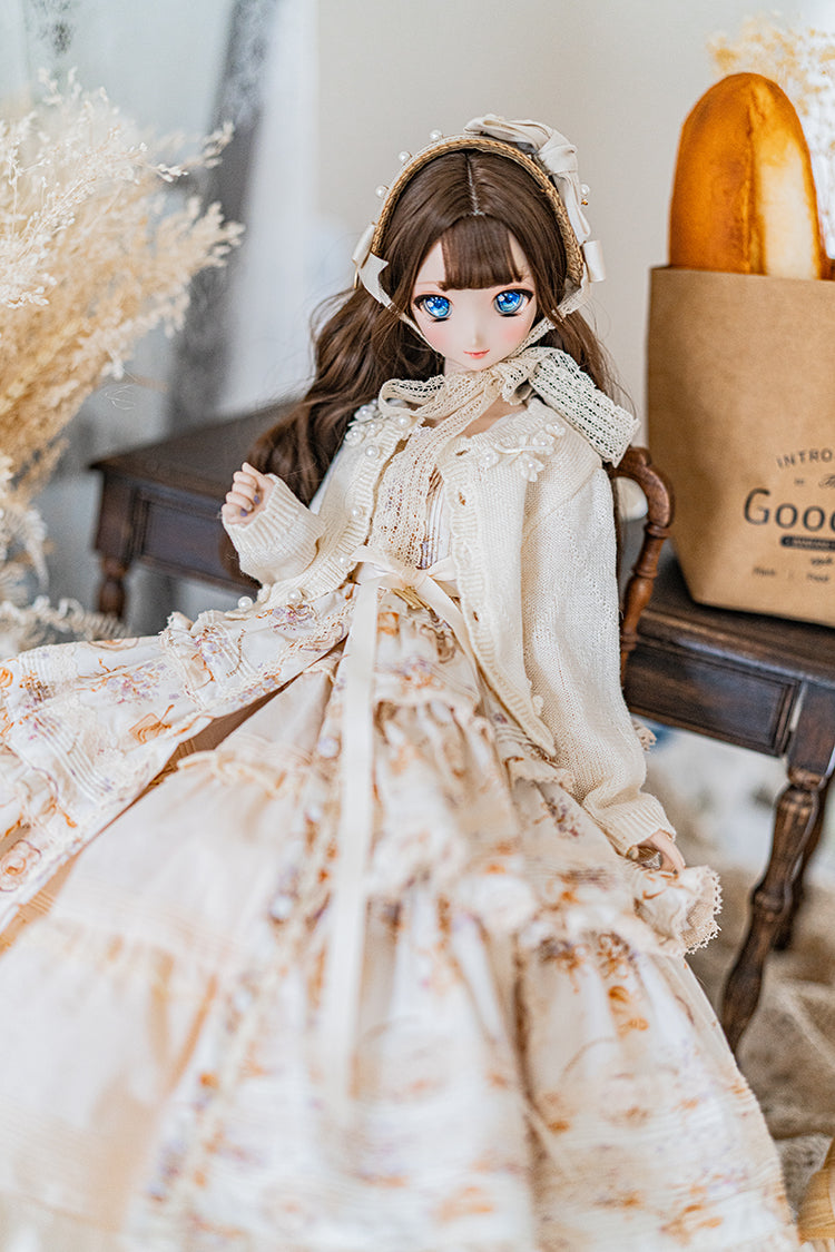 【SD/DD~SD16girl】 Afternoon tea flower sweater