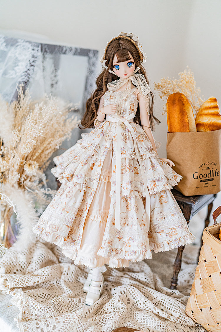 SD/DD~SD16girl】 Afternoon tea jumpskirt set – Doll Workshop MELODY.C