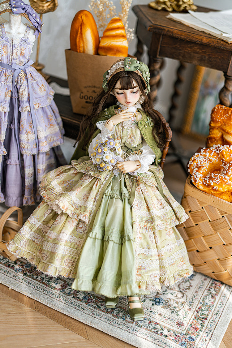 SD/DD~SD16girl】 Afternoon tea jumpskirt set – Doll Workshop MELODY.C