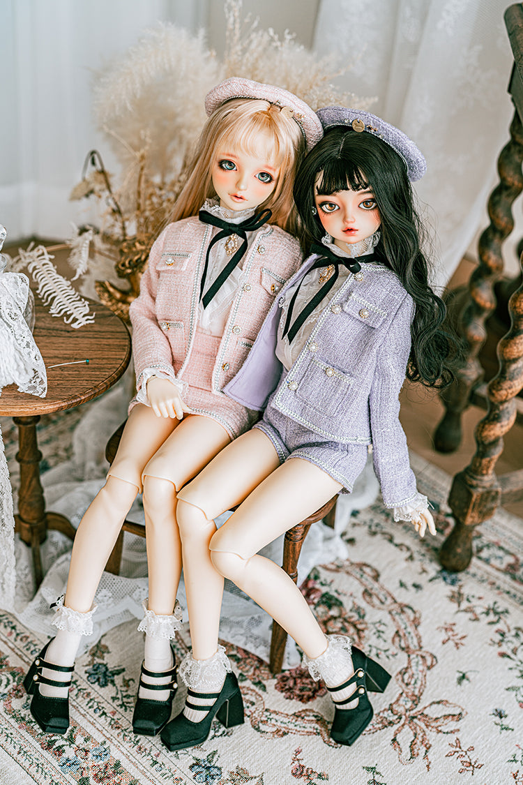 SD/DD~SD16 girl】 Miss Melody Tweed suit set – Doll Workshop MELODY.C