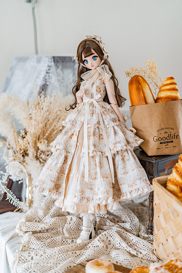 【SD/DD~SD16girl】 Afternoon tea jumpskirt set