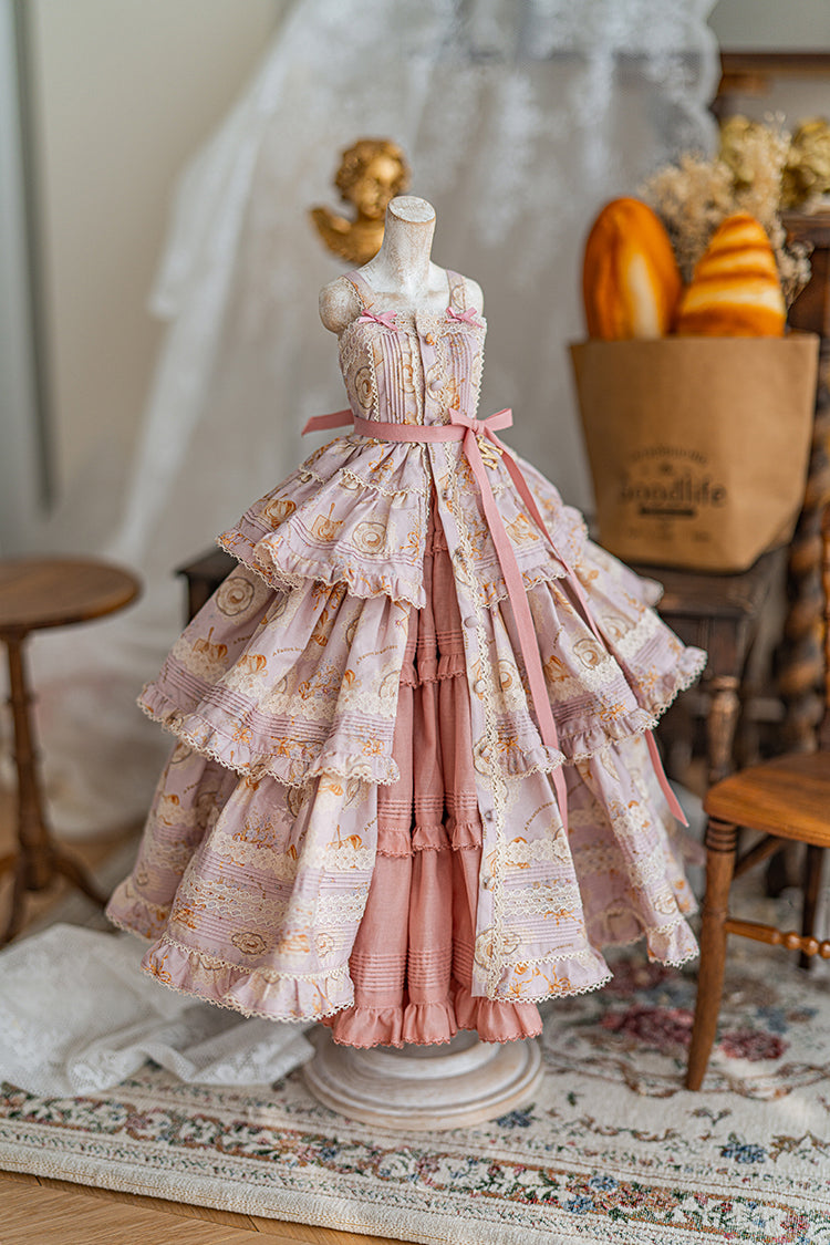 【SD/DD~SD16girl】 Afternoon tea jumpskirt set