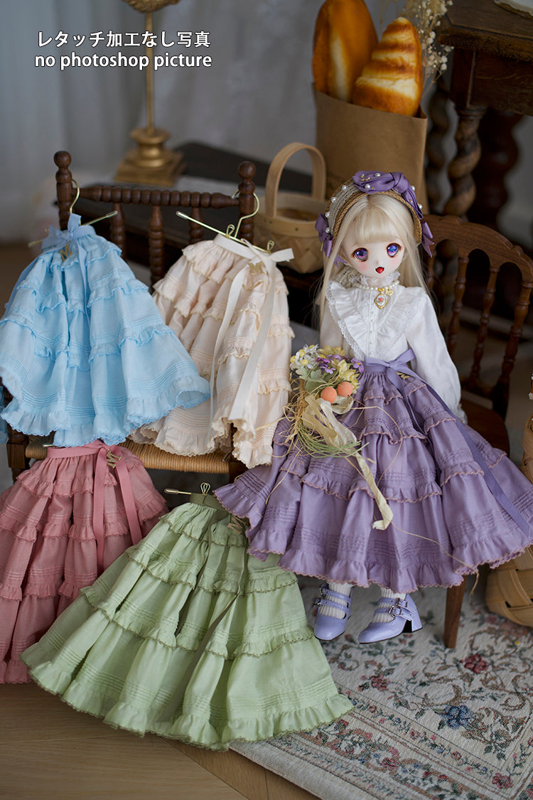 SDM/MDD】 Afternoon tea pin tuck skirt – Doll Workshop MELODY.C